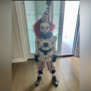 California Costumes - Child's Creeper Clown Costume & Wig - Kids Size Medium